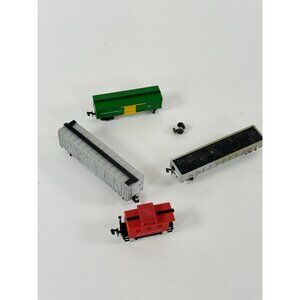 Vintage N Scale Train Cars Caboose Boxcar Hopper Gondola SP Central